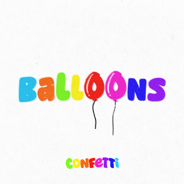 The art for the EP Balloons